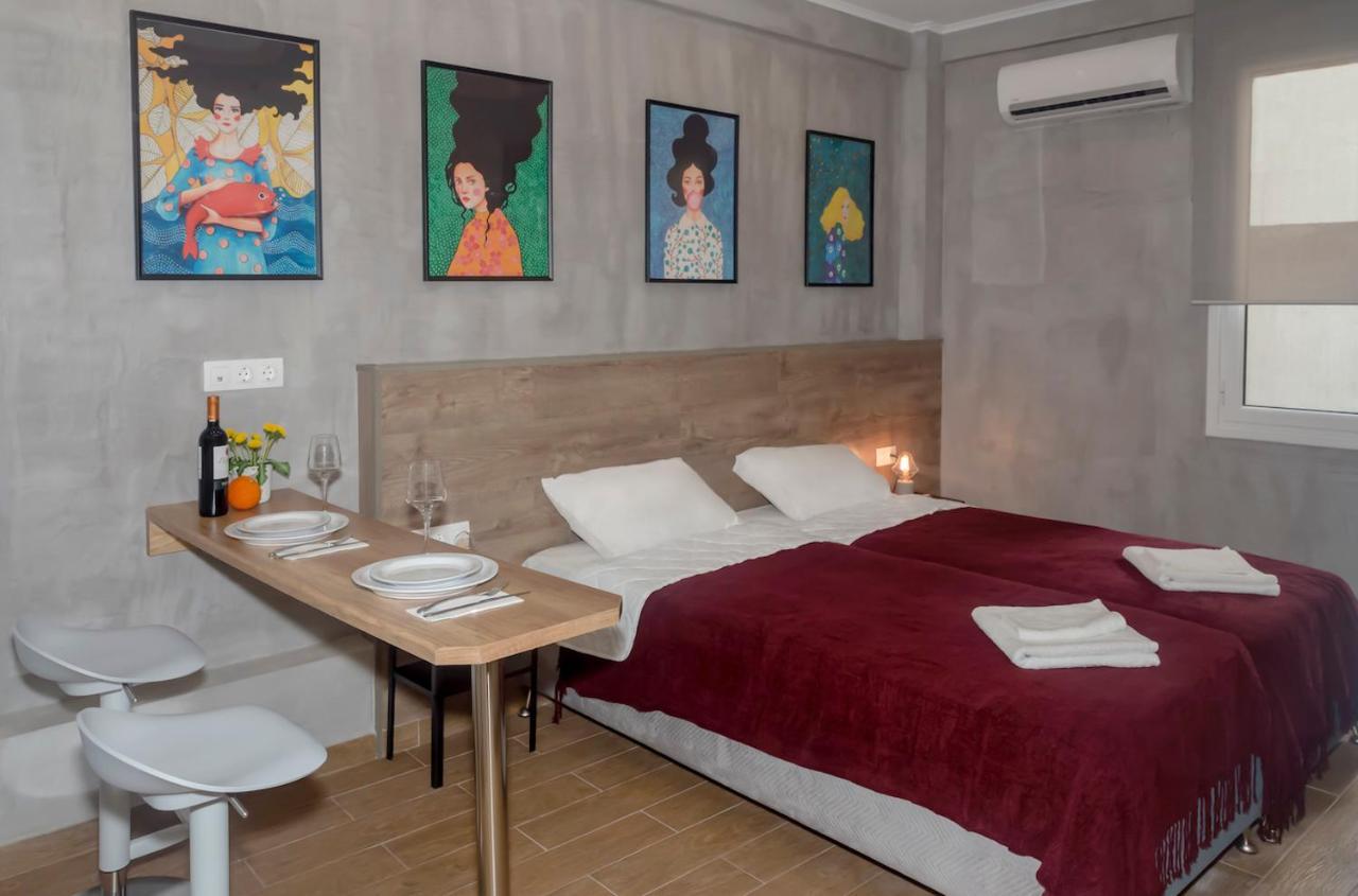 Stylish Loft In Athens Vipgreece Atenas Exterior foto